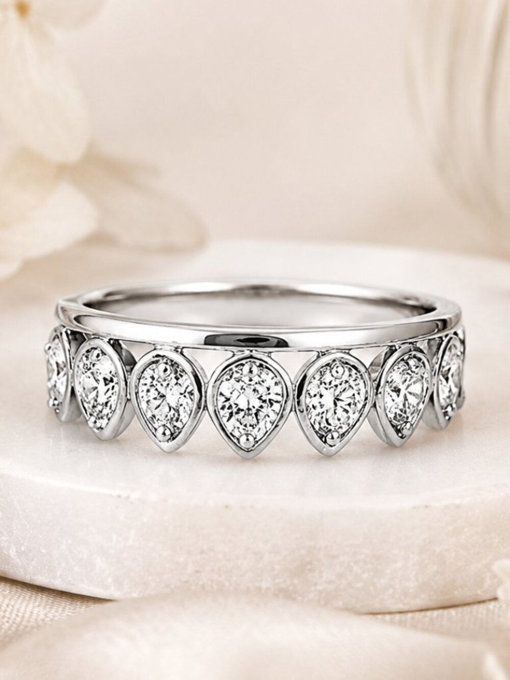 Celeste Marquise Diamond Band